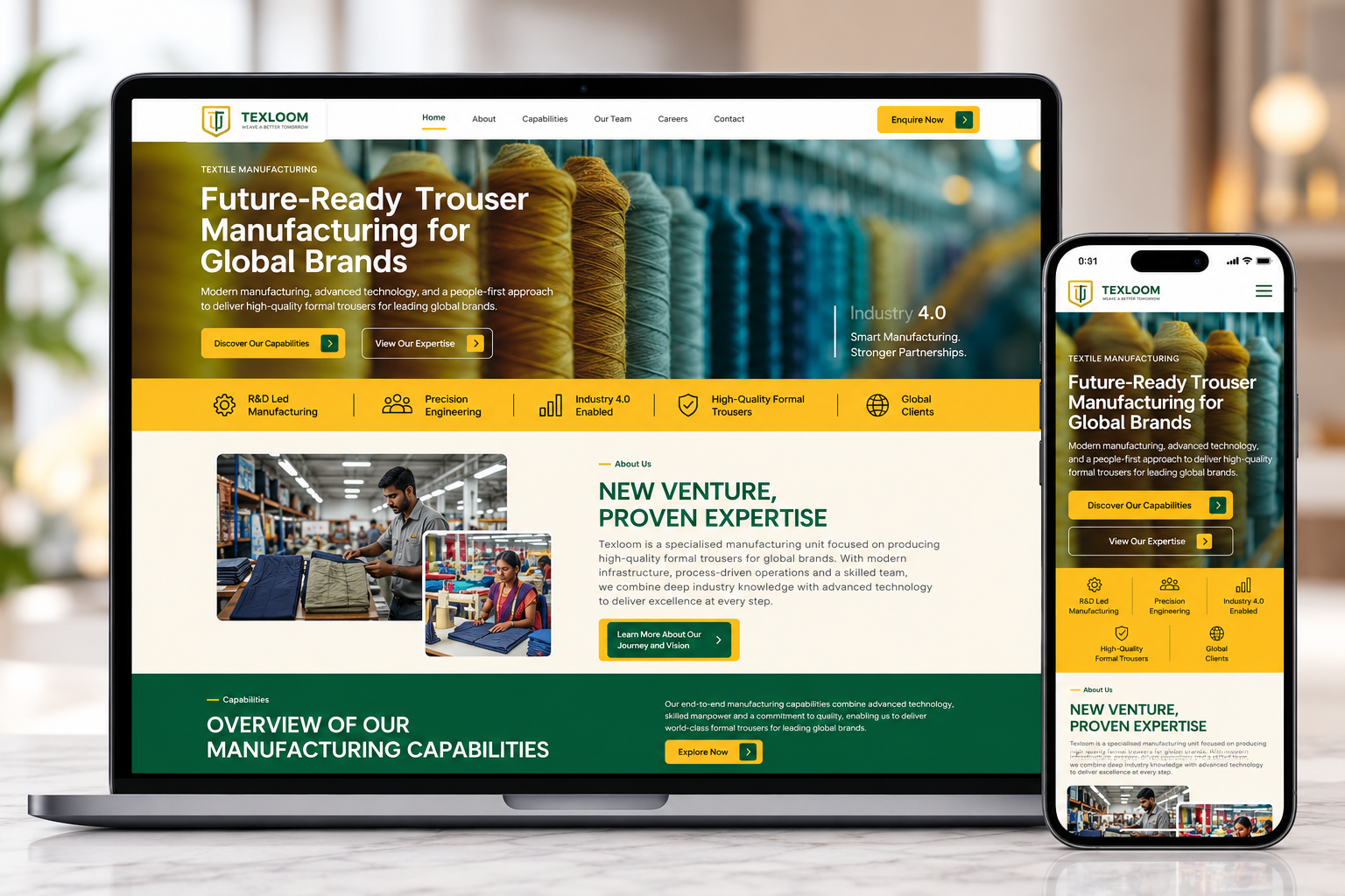 Texloom B2B Textile Platform